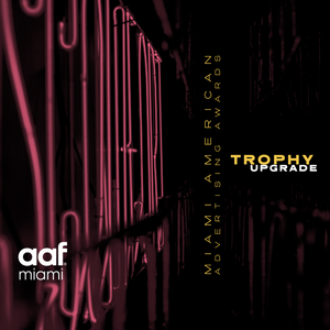 2024 AAF Miami ADDY  - Trophy Upgrade